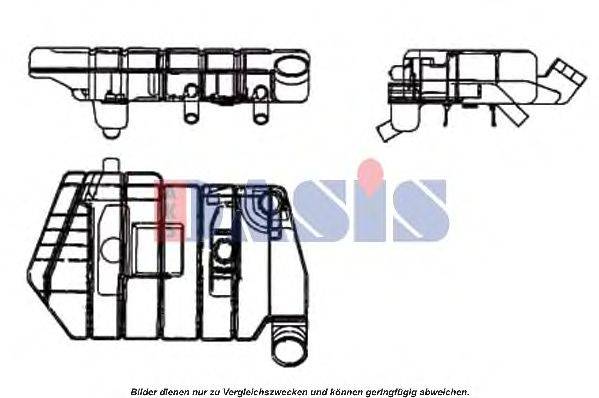 DAF 0393391 Компенсаційний бак, охолоджуюча рідина