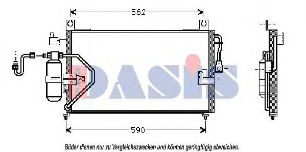 NRF 35462 Конденсатор, кондиціонер