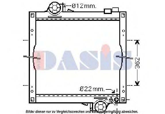 BEHR HELLA SERVICE 1201204 Радіатор, охолодження двигуна