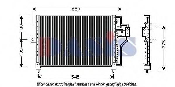 NRF 35123 Конденсатор, кондиціонер