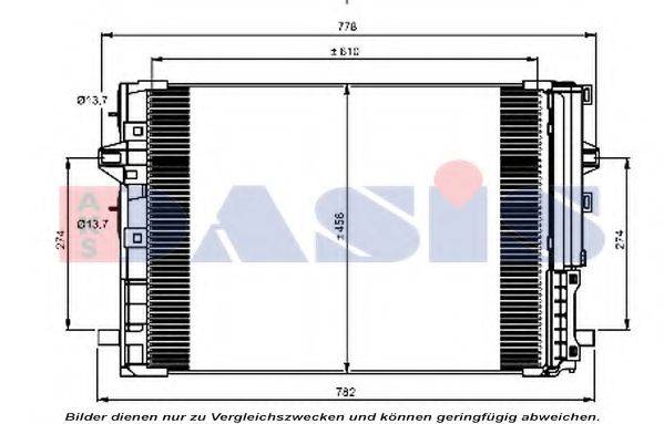 MERCEDES-BENZ A246 500 0454 Конденсатор, кондиціонер