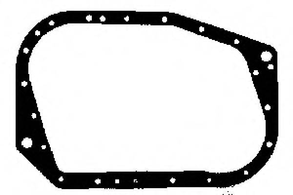 IVECO 4158646 Прокладка, кришка головки циліндра