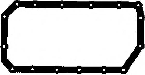 LAND ROVER LVF100430 Прокладка, масляний піддон