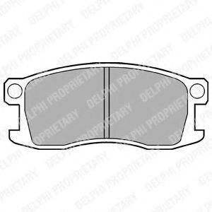 ROADHOUSE 9219 Комплект гальмівних колодок, дискове гальмо