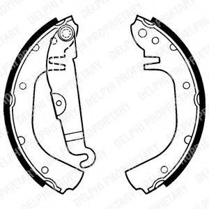 BENDIX 325528 Комплект гальмівних колодок