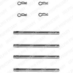 PEX 1108 Комплектуючі, колодки дискового гальма