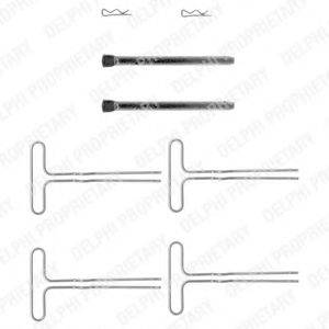 PEX 1110 Комплектуючі, колодки дискового гальма