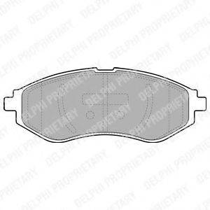 KAVO PARTS BP1021 Комплект гальмівних колодок, дискове гальмо