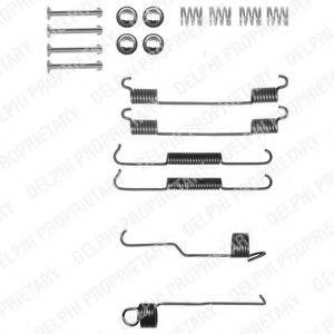 OJD (QUICK BRAKE) 0804 Комплектуючі, гальмівна колодка