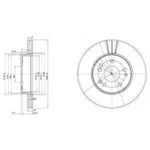 FEBI BILSTEIN 10682 гальмівний диск