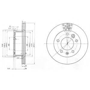 BENDIX 562086 гальмівний диск