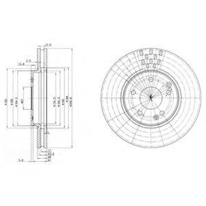 FRI.TECH. BD1212 гальмівний диск