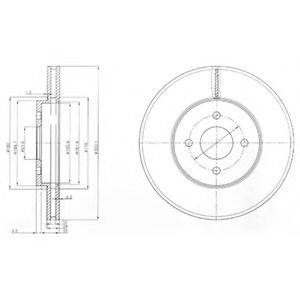 DELPHI BG3742