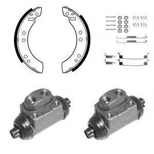 VALEO 553207 Комплект гальмівних колодок