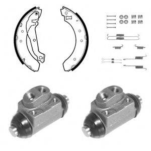 VALEO 553180 Комплект гальмівних колодок