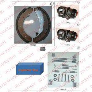 VALEO 553306 Комплект гальмівних колодок