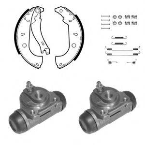 VALEO 553235 Комплект гальмівних колодок