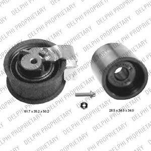 VAG 038198119B Комплект ременя ГРМ