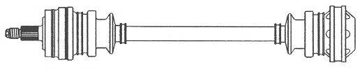 EKG 2616 Приводний вал