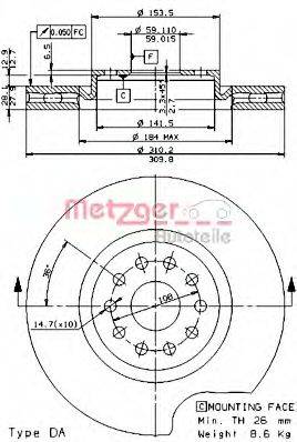 METZGER 24732 V