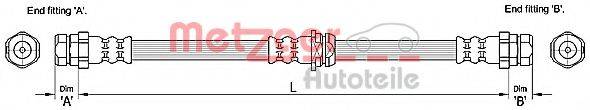 PEX 890019 Гальмівний шланг