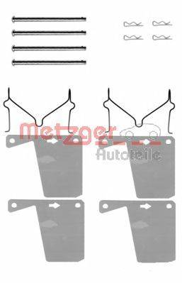 BENDIX 339508 Комплектуючі, колодки дискового гальма