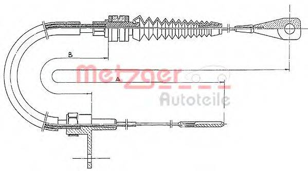 PEX 130108 Тросик газу
