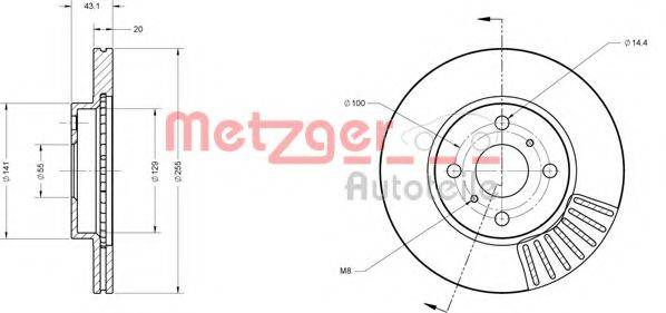 METZGER 6110154