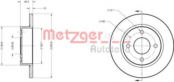 METZGER 6110291