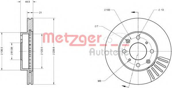 METZGER 6110454