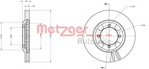METZGER 6110507
