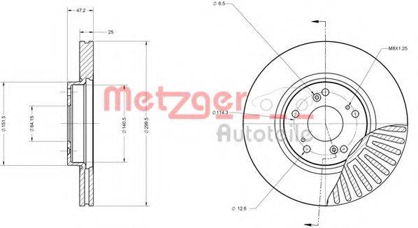 METZGER 6110572