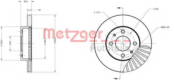 METZGER 6110654