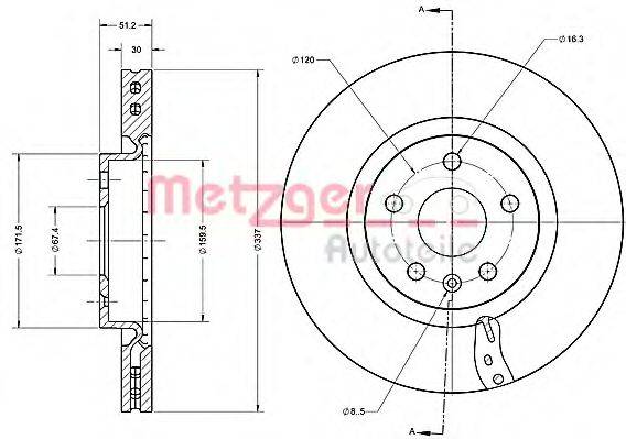 METZGER 6110698