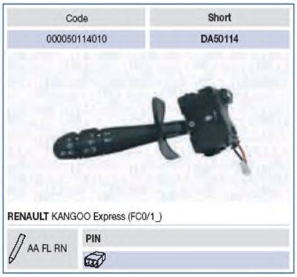 MAGNETI MARELLI 50114 Вимикач на колонці кермового керування