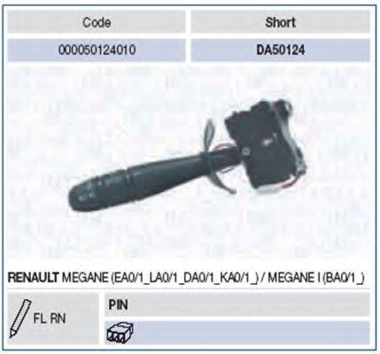 MAGNETI MARELLI 50124 Вимикач на колонці кермового керування