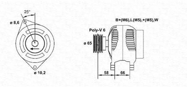 VALEO 456753 Генератор
