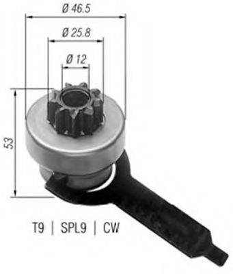 BENDIX 331025 Провідна шестерня стартер