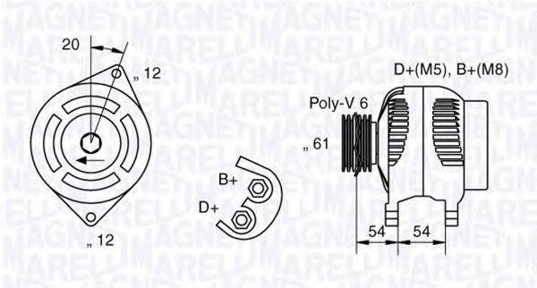 MAGNETI MARELLI 063321833010