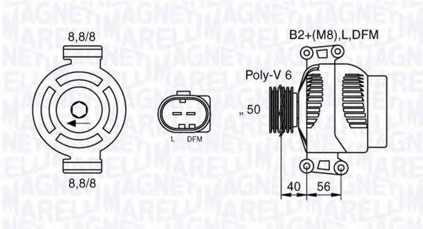 MAGNETI MARELLI 063536250020