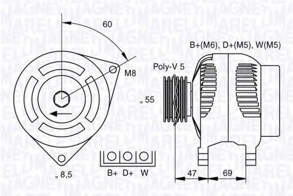 VALEO 440010 Генератор