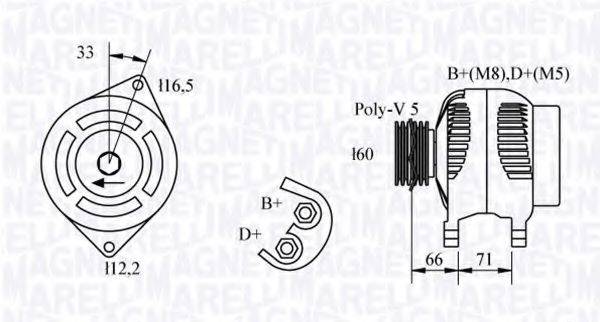 MAGNETI MARELLI 063321328010