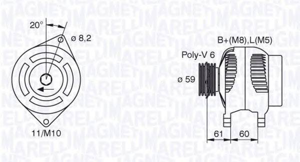 MAGNETI MARELLI 063310508010