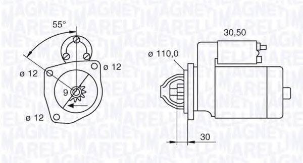 NEW HOLLAND 82980757 Стартер